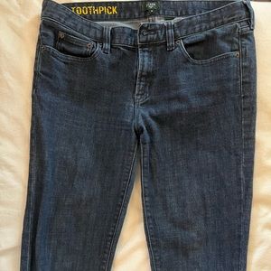 Jcrew Toothpick Jeans